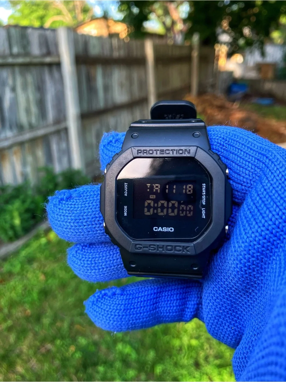 Custom G Shock Black Colorway